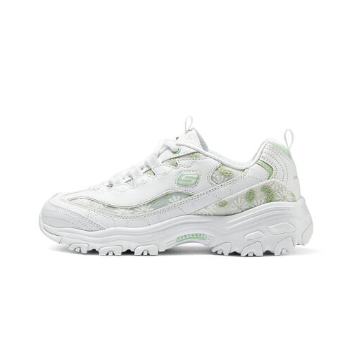 Skechers斯凯奇 D'LITES 1.0 花海熊 厚底舒适 防滑耐磨增高 低帮