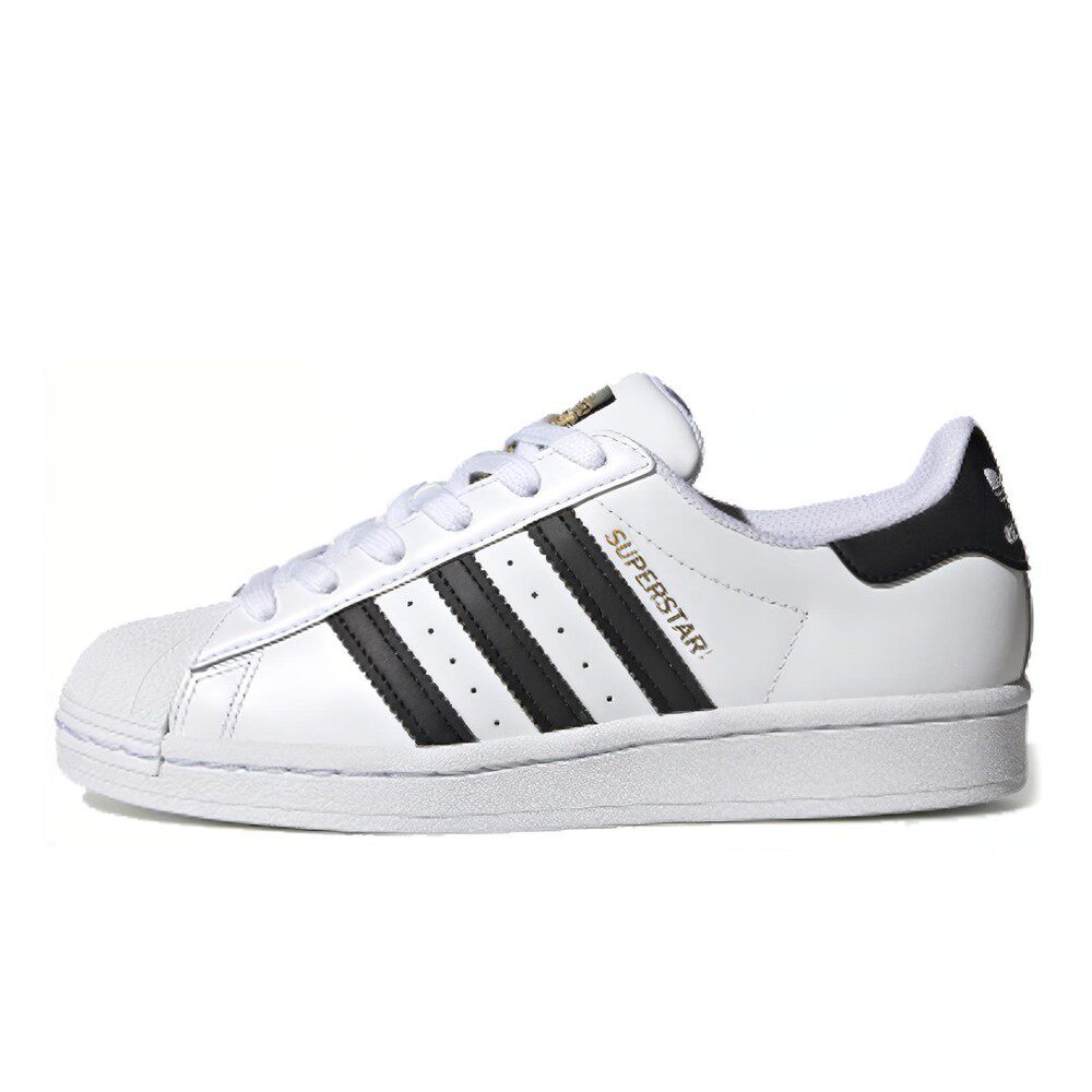 adidas originals SUPERSTAR J 贝壳头 潮流前卫 金标经典款 低帮