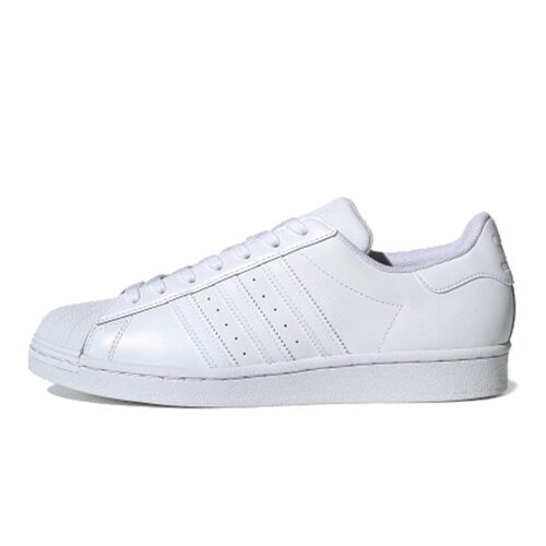 adidas originals SUPERSTAR 经典百搭 低帮 板鞋 男女同款 白色