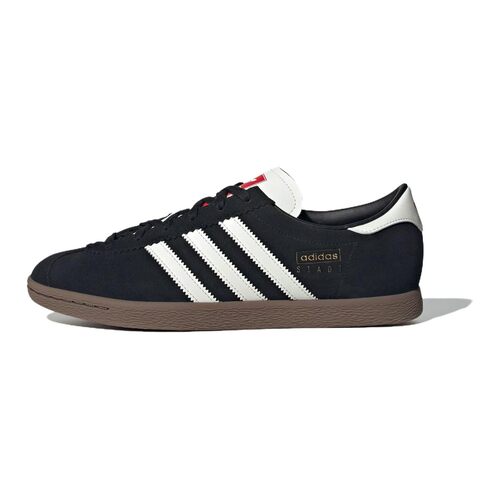 【六饼体育】adidas originals Stadt 舒适百搭薄底 低帮 板鞋