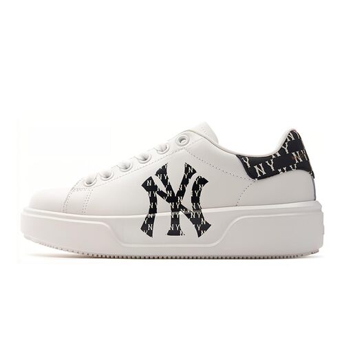 MLB Chunky Classic 二层牛皮 舒适休闲 耐磨 低帮 板鞋 男女同款