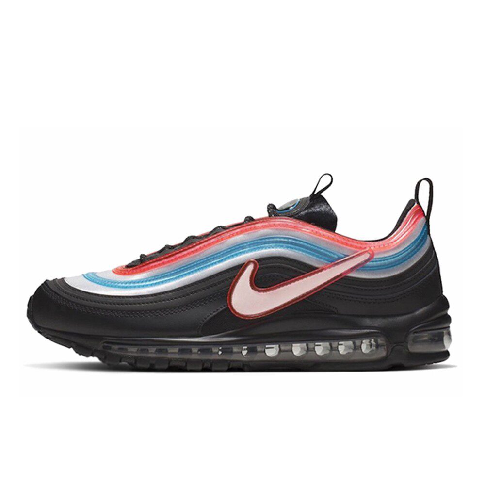 Nike Air Max 97 复古 彩虹夜光 首尔城市限定 皮革耐磨轻便 低帮