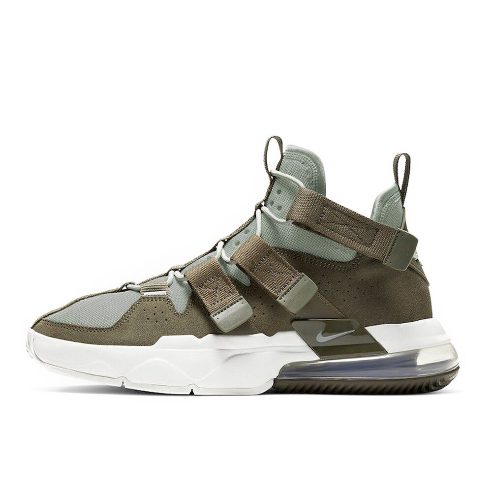 Nike Air Edge 270 中帮 复古篮球鞋 男女同款 军绿色