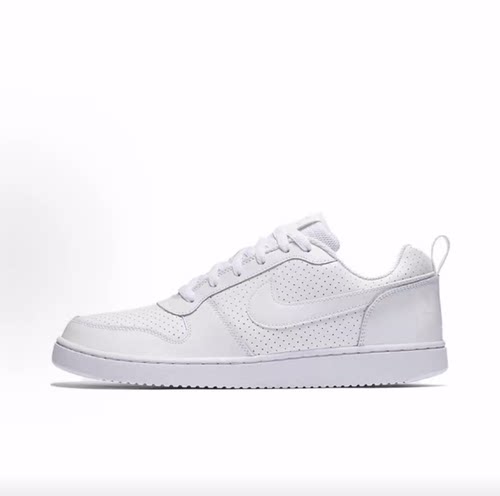 Nike Court Borough Low triple 合成革 低帮 板鞋 男款