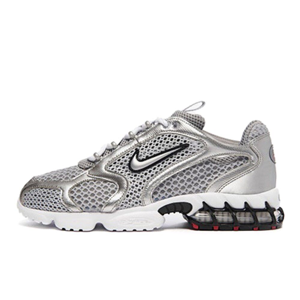 Nike Air Zoom Spiridon Cage 2 运动液态银 低帮 生活休闲鞋 男