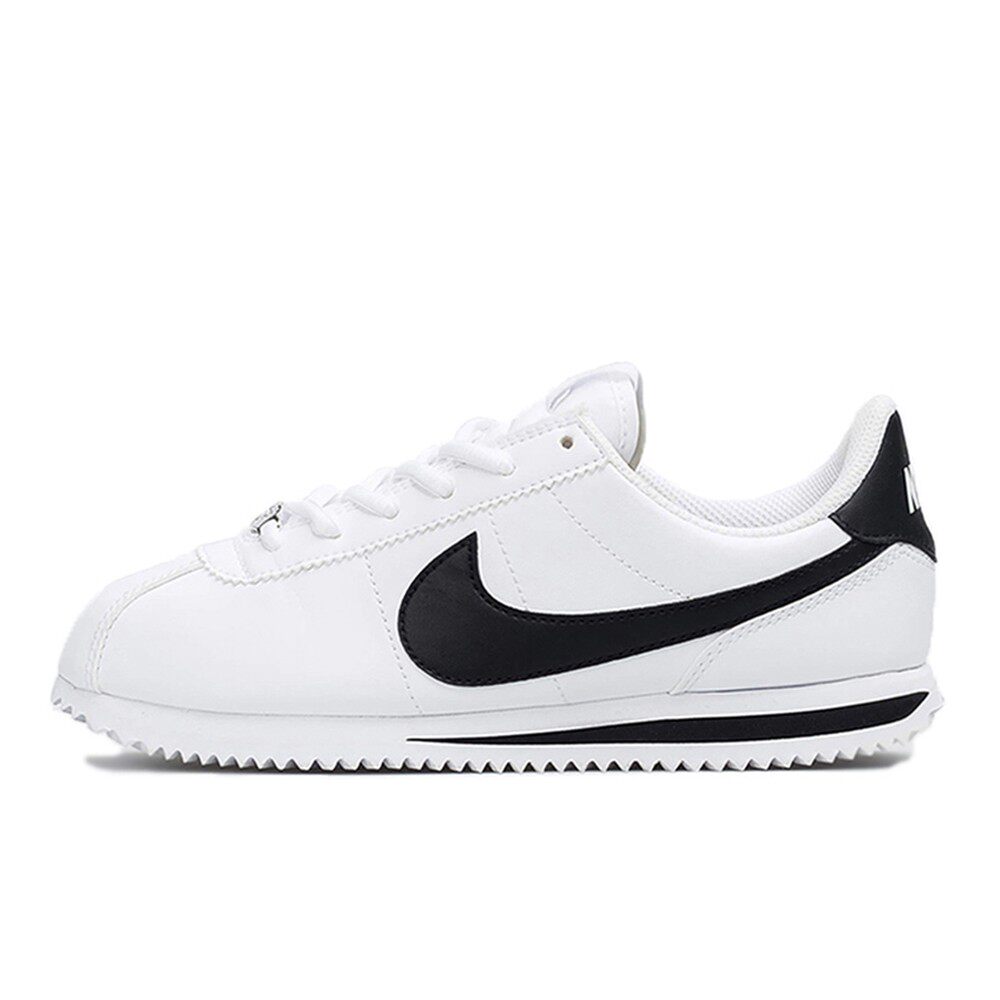 Nike Cortez Basic SL 合成革皮革 舒适轻便 减震 低帮 儿童跑步