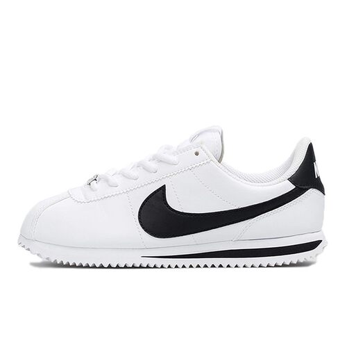 Nike Cortez Basic SL 合成革皮革 舒适轻便 减震 低帮 儿童跑步