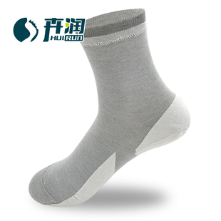 秋冬棉厚款 卉润脚干脚裂袜子 纯色女全足型 护足保湿 防裂袜