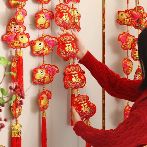 Chinese New Year Decoration Spring Festival Horse Year Hangi
