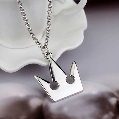 Game Kingdom Hearts Chain Pendant Necklace Sora Key Blade Cr