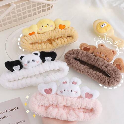 Cute Stuffed Animals Headband Frog Bunny Bear Cute Anime Plu