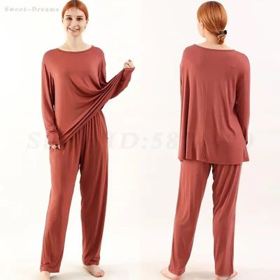 PLSU SIZE 3XL 4XL 5XL 6XL 7XL Women Pajamas Set Nightwear Ca