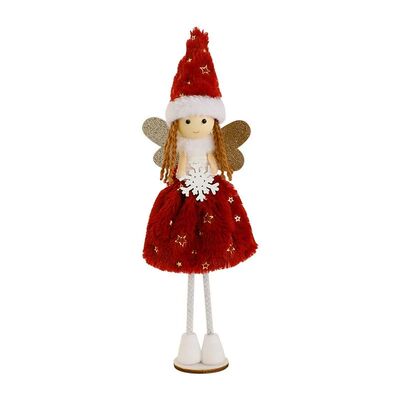 Chrismas Plush Angel Doll Ornamen Ornamen New Chrismas Decor