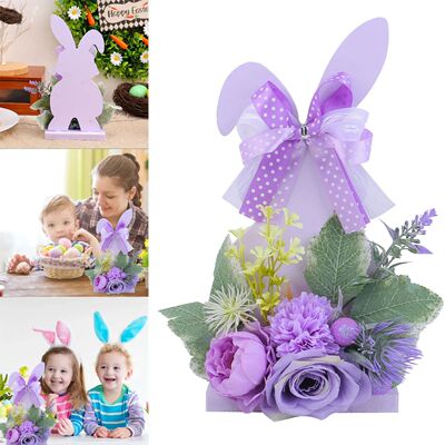 Easter Cartoon Egg Tabletop Decoration Home Festival Simulat