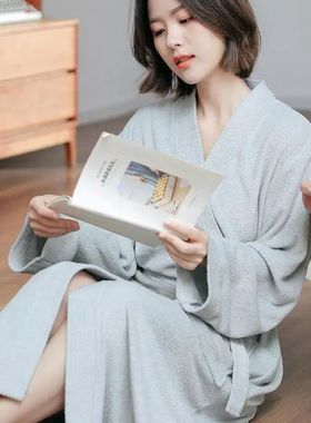 Terry Kimono Bath Robe Gown Women Sleepwear Nightgown Loose