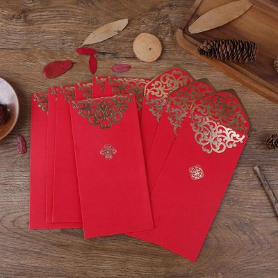 10pcs Spring Festival Lucky Money Bless Pocket Envelope Chin