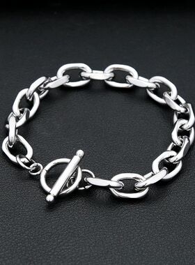 New Fashion Stainless Steel Simple Bracelets For Men Women S