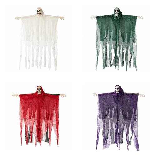 85cm Halloween Hanging Skeleton Ghost Decorations, Scary Lon
