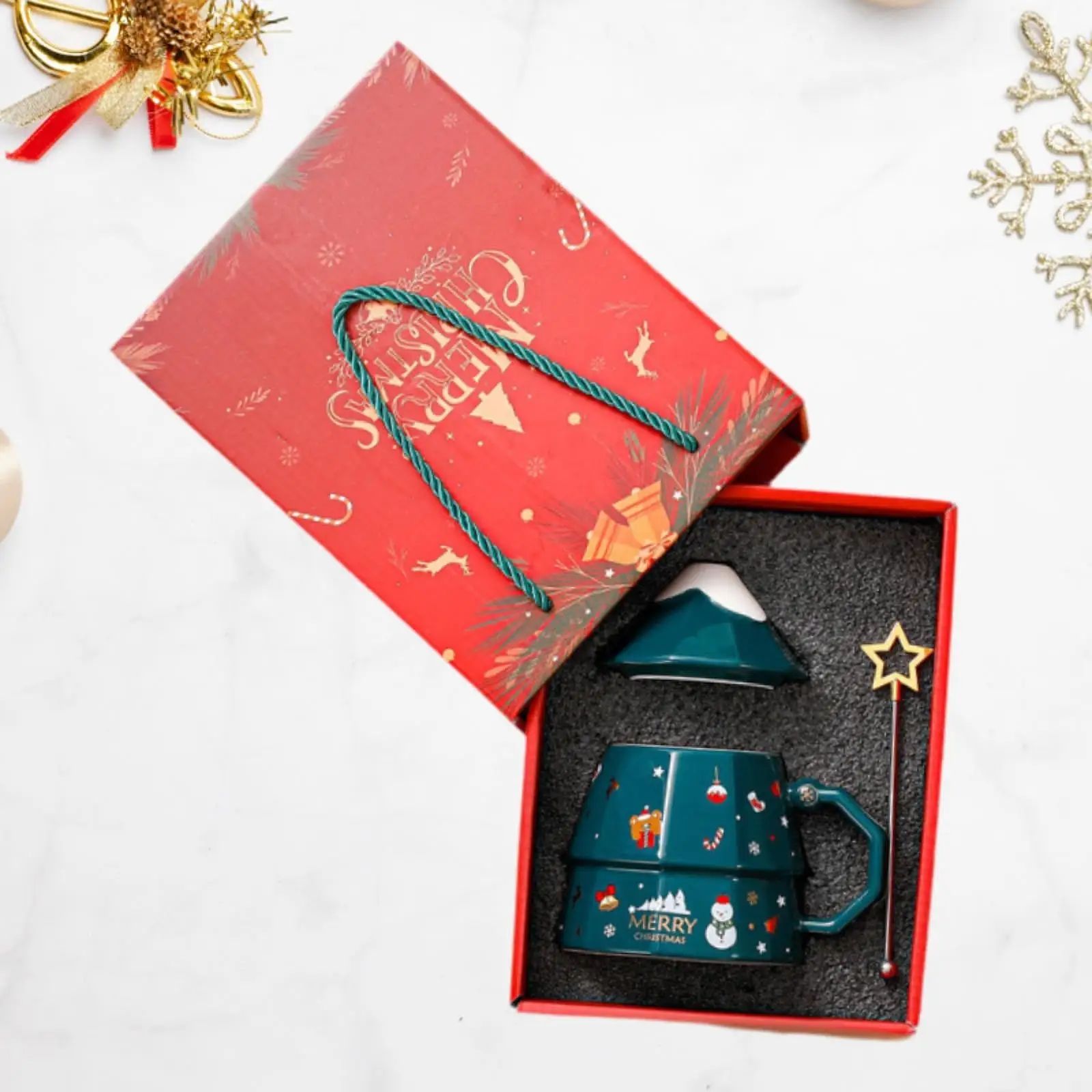 Ceramic Christmas Mug Funny Xmas Morning Cup Drinkware Chris