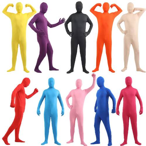 Disfraz Halloween Costume for Adults & Kids Solid Black Jump