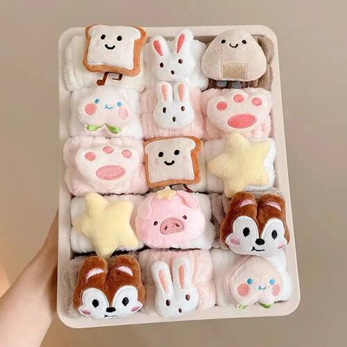 Sweat Band Toast Rabbit Pig Cat's paw Cartoon Fresh and Swee