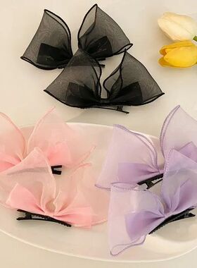 Bow Headdress Children's Super Fairy Little Girl Mori Tie Ha