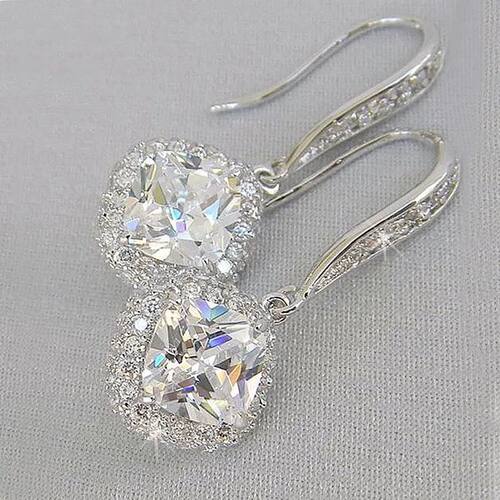 European and American new fashionable versatile square zirco