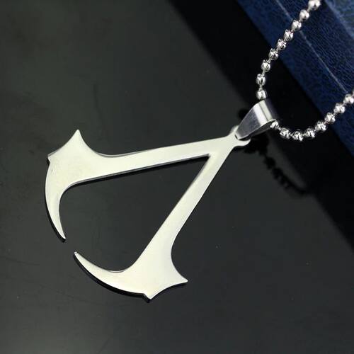 Stainless Steel Assassin Syndicate Creed Pendant Game Movie