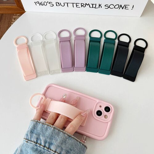 腕带手机支架推拉式伸缩桌面支撑追剧指环扣后壳背贴手机手机支架