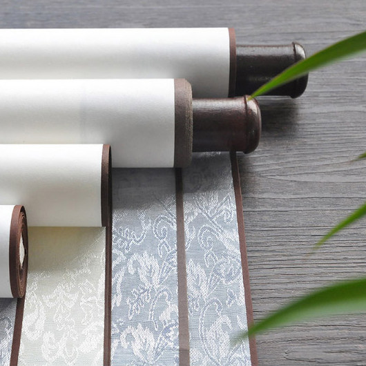 装裱书法字画空白书画轴卷轴横轴挂画轴空白定制条幅圣旨签名长卷