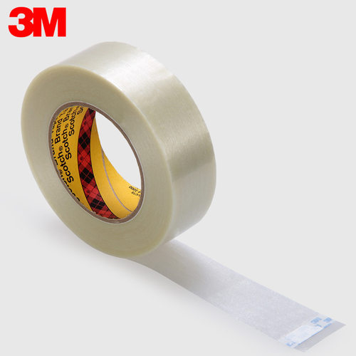 3m898纤维胶带 耐高温单面密封强粘性油墨附着力测试胶带