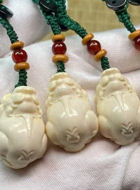 猛犸象牙貔貅挂件情侣配饰