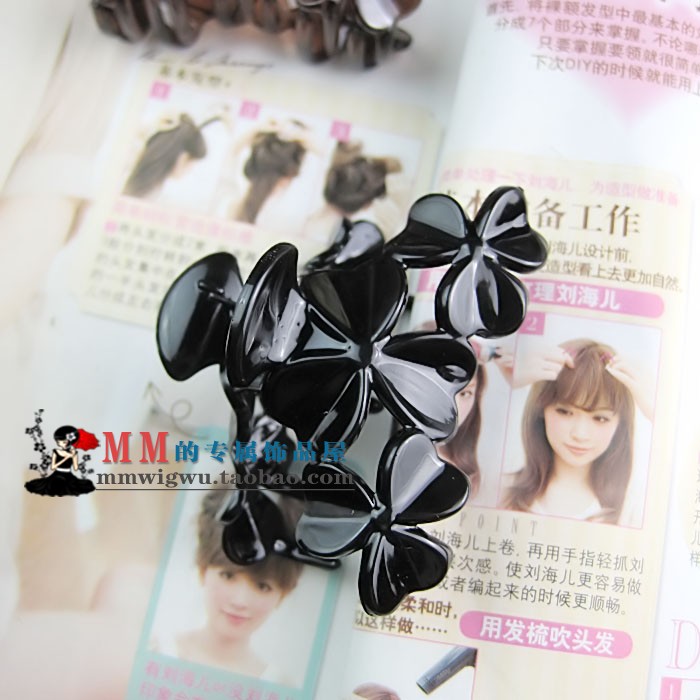 韩国抓夹中号发饰品满19包邮