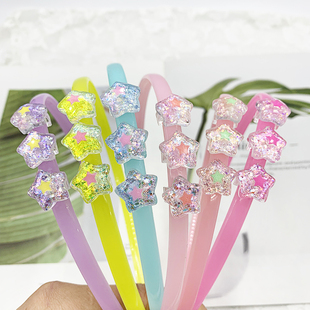 儿童头箍带齿韩国小女孩发卡宝宝头饰可爱卡通公主发夹学生发箍