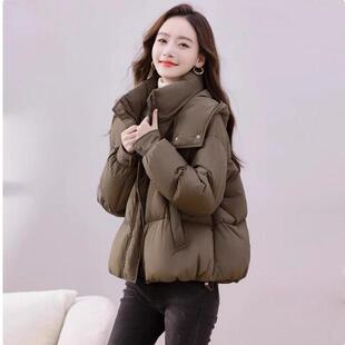 2025面包服羽绒服女短款冬新款小个子高端洋气加厚保暖白鸭绒外套