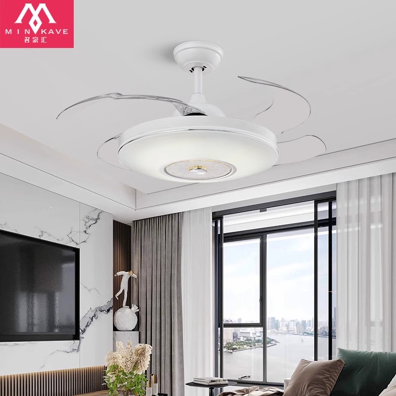 名家汇隐形风扇灯静音卧室正品