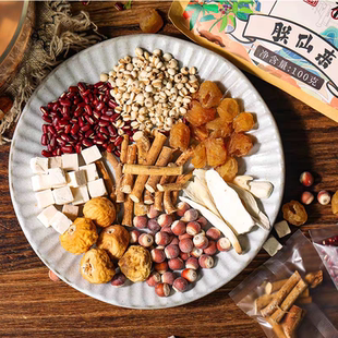 五指毛桃茯苓汤薏米红豆芡实茶谷物组合湿湿茶煲汤料元气包汤