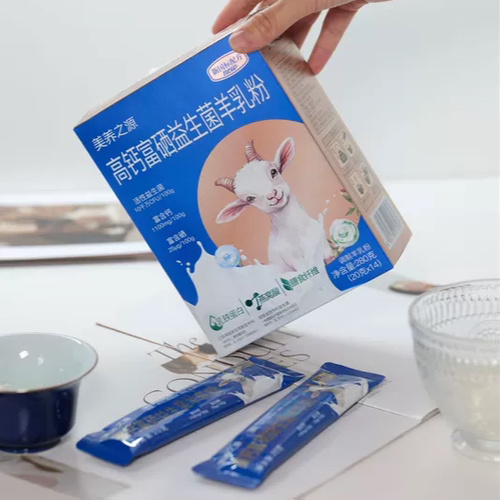 百跃高钙高硒益生菌羊奶粉羊乳铁蛋白燕窝酸配方儿童学生中老年奶