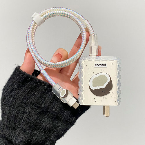 适用VIVOX500Pro/X500/X300/S60/S50充电器保护套90w数据线咬线器