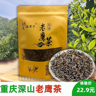老鹰茶嫩叶100g试喝重庆巫溪盐背子野生老荫茶红白茶火锅凉茶包邮