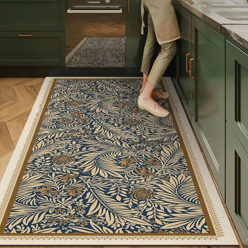 2025新款美式硅藻泥厨房专用地垫