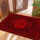 硅藻泥中式 入户地垫门厅地垫耐磨免洗红色门口地垫进门玄关可裁剪