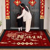 硅藻泥入户门地垫别墅豪宅门口地毯高档加厚耐脏玄关脚垫子可裁剪