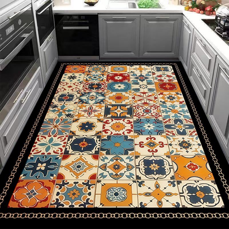 加厚环保吸水防滑厨房地垫可裁剪
