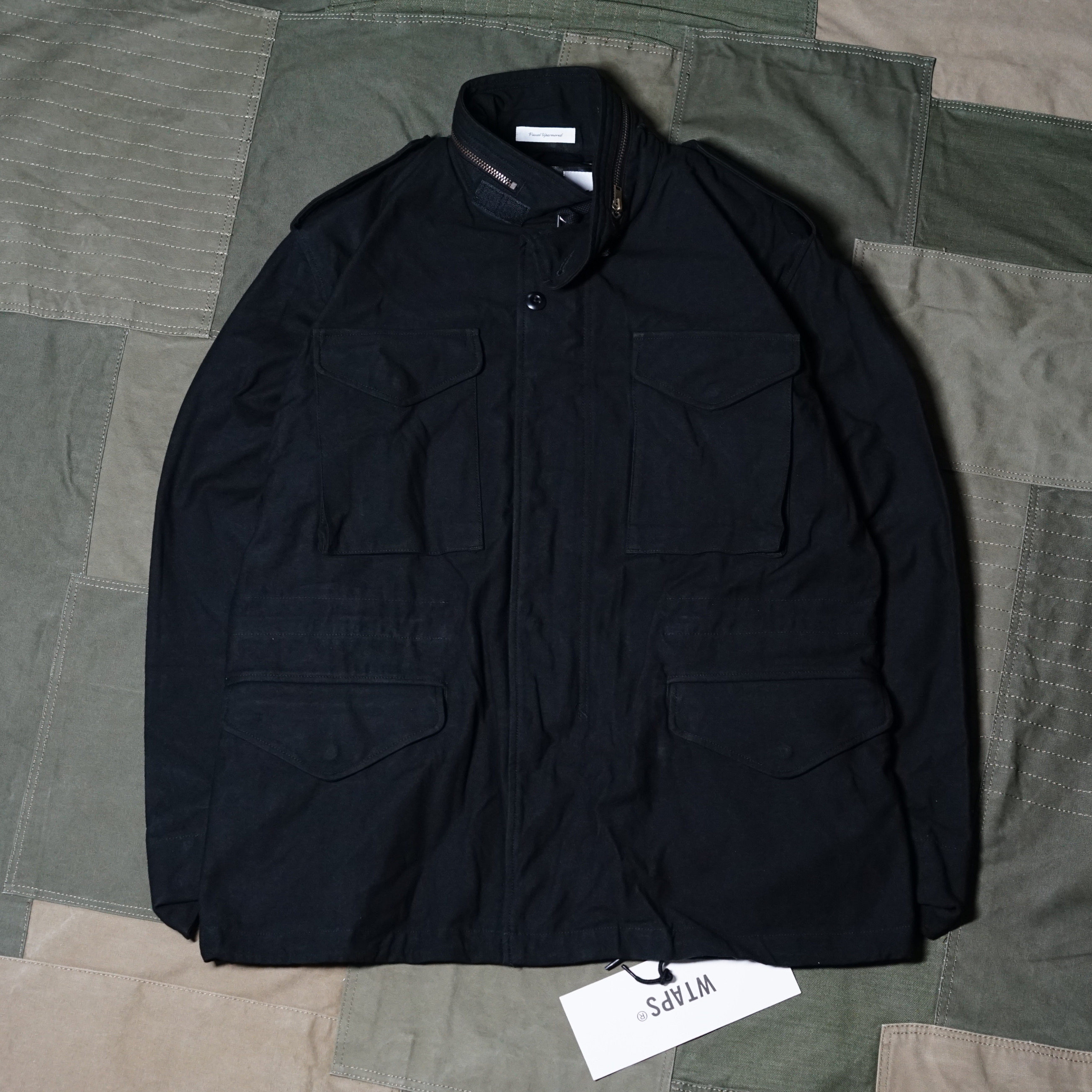 ONCEUPON现货 WTAPS MILL-65 JACKET NYCO SATIN军事工装外套夹克