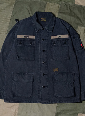 ONCEUPON寄卖 WTAPS 17SS JUNGLE LS SHIRT 水洗四袋夹克非15AW