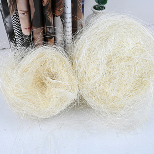 米白麻丝花束装饰高级感女神节花艺包装材料创意鲜花手工diy资材