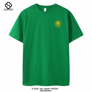 北京国安T恤短袖足球国安队T恤夏季男大码张玉宁张稀哲林良铭运动