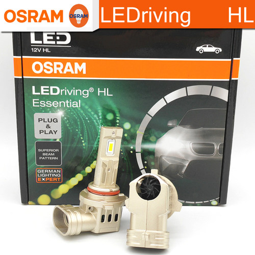 OSRAM欧司朗直插式H10 HB3/4 R9005/6CW AES HIR1/2直上型LED大灯