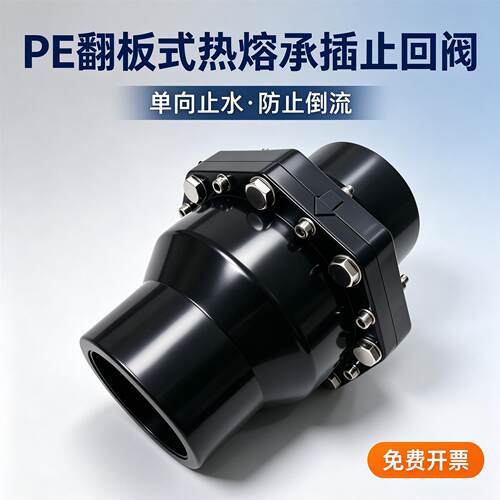 PE热熔承插止回阀防倒流单向阀